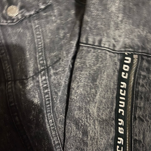 Juicy by Juicy Couture Black Jean Jacket - Picture 4 of 4